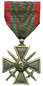 CROIX de GUERRE w/Palm